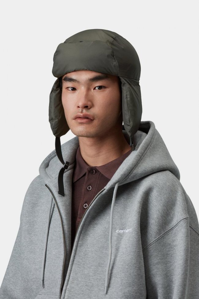 Carhartt Ardon Ear Guard Cap - Shungite / Black