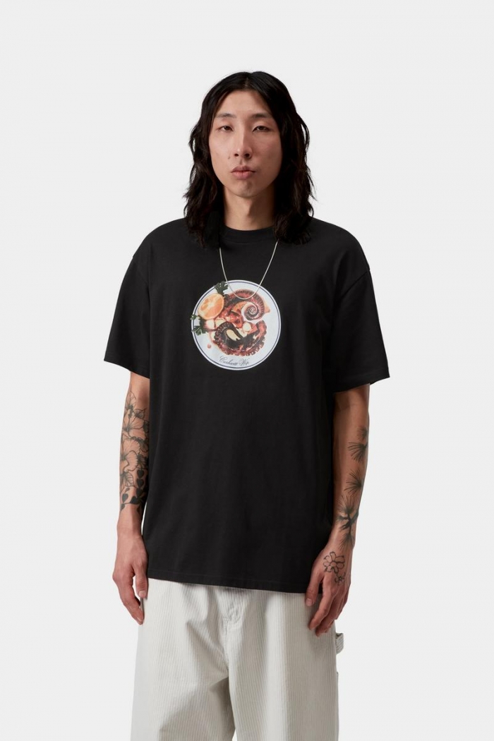 Carhartt S/S Octopus T-Shirt - Black