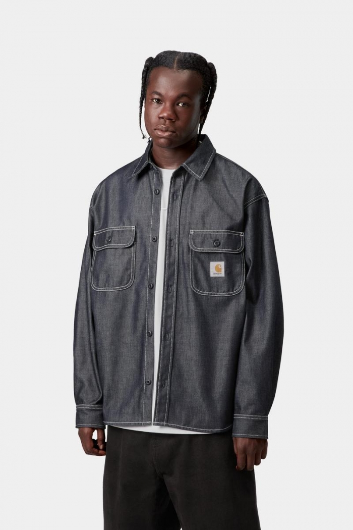 Carhartt Tigan Shirt Jac - Blue, Rigid
