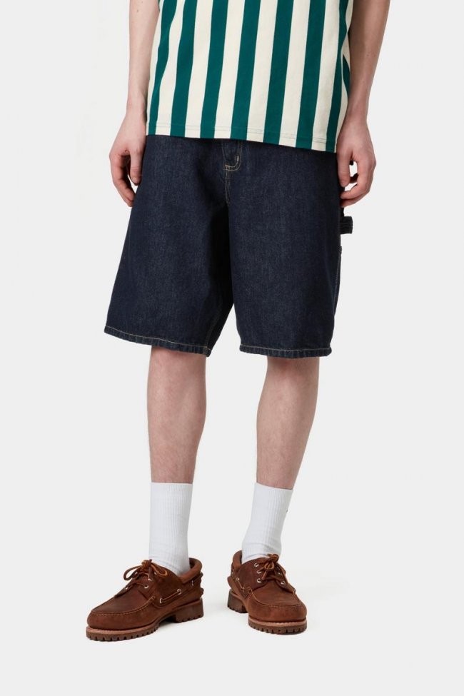 Carhartt Single Knee Short - Blue, Rinsed