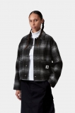 Carhartt Brennan Shirt Jac - Brennan Check, Black / Wax Carhartt Brennan Shirt Jac - Brennan Check, Black / Wax