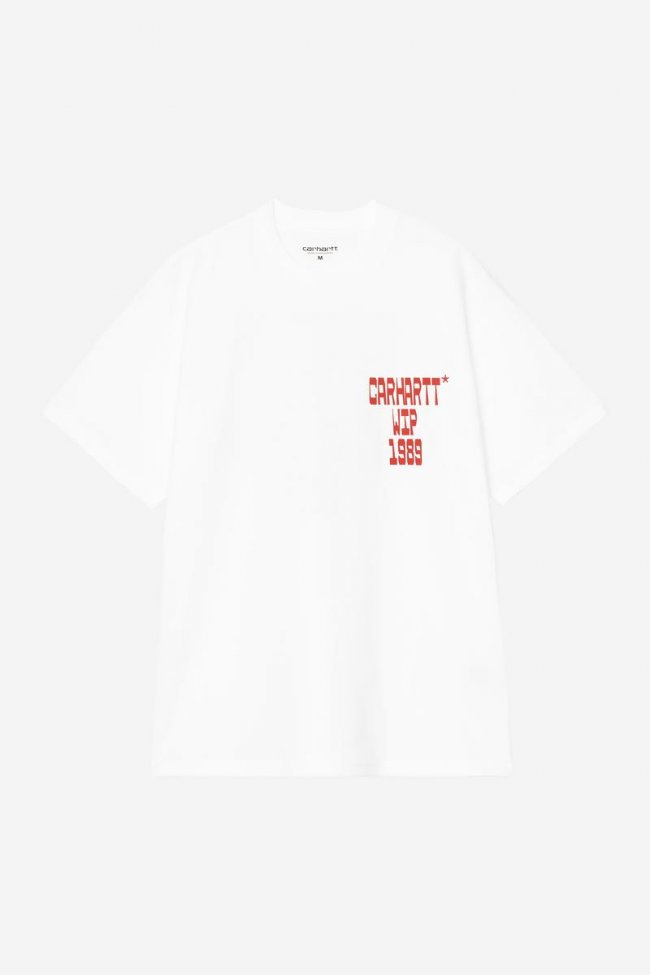 Carhartt S/S Blocks T-Shirt - White Carhartt S/S Blocks T-Shirt - White