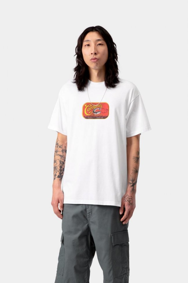 Carhartt S/S Sardinas T-Shirt - White