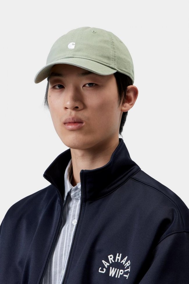 Carhartt Madison Logo Cap - Shady Green / White Carhartt Madison Logo Cap - Shady Green / White