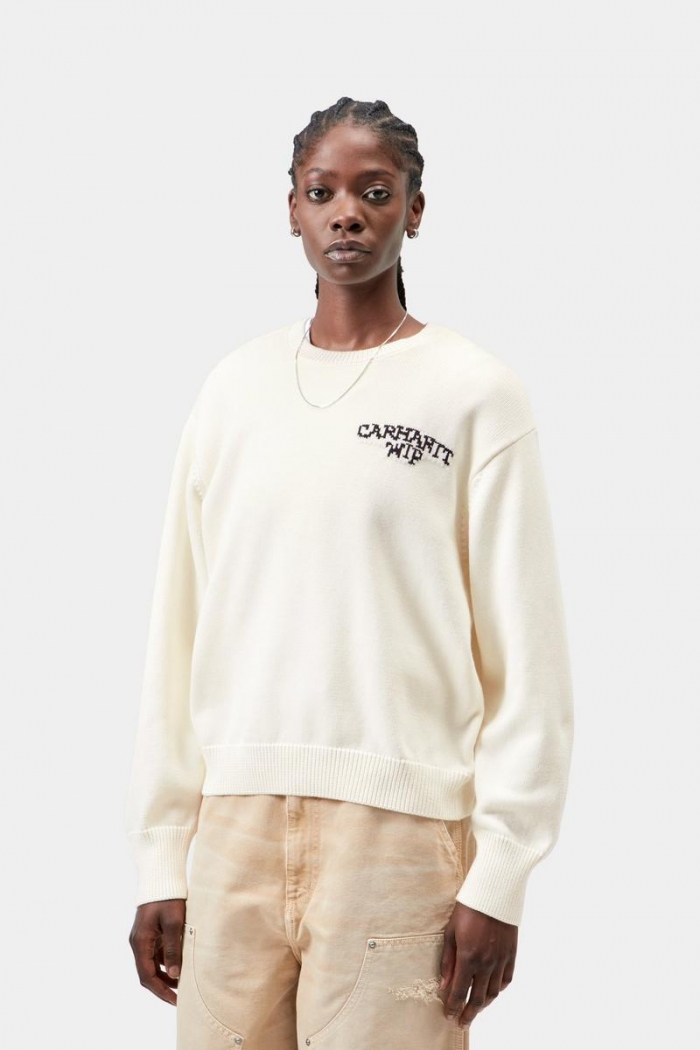 Carhartt Hugging Cats Sweater - Wax / Black
