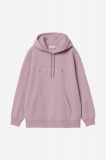 Carhartt Hooded Carhartt Sweatshirt - Gentle Pink / Cinnerus Carhartt Hooded Carhartt Sweatshirt - Gentle Pink / Cinnerus