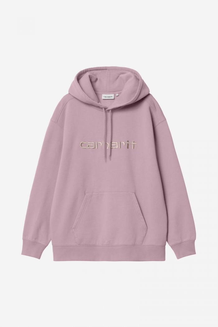 Carhartt Hooded Carhartt Sweatshirt - Gentle Pink / Cinnerus