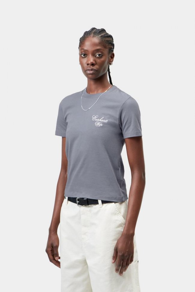 Carhartt S/S Gracious T-Shirt - Shady Blue