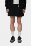 Carhartt Billie Single Knee Skirt - Black, Stone washed