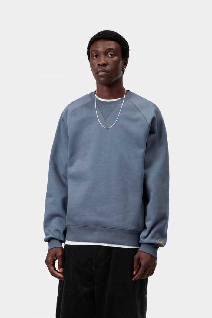 Carhartt Chase Sweatshirt - Icesheet / Gold