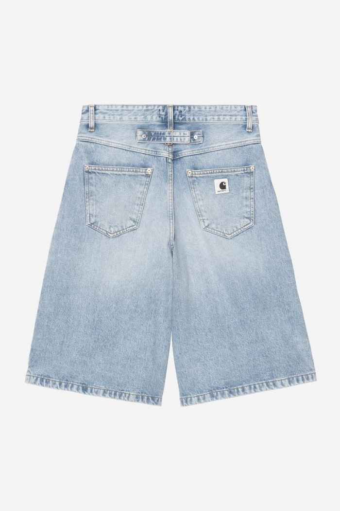 Carhartt Belmont Short - Blue, Heavy worn bleached