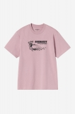 Carhartt S/S Bumper Sticker T-Shirt - Hortensia