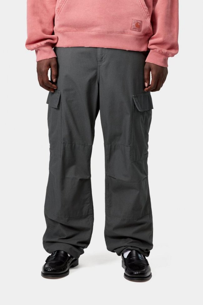 Carhartt Regular Cargo Pant - Graphite, Rinsed