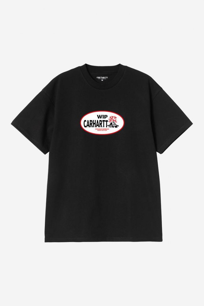 Carhartt S/S Harlequin BBQ T-Shirt - Black