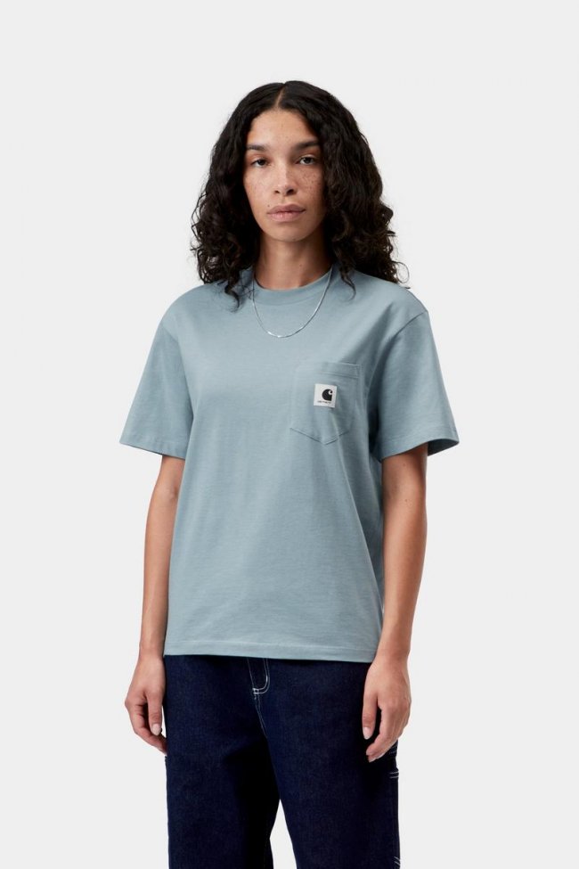 Carhartt S/S Pocket T-Shirt - Citadel