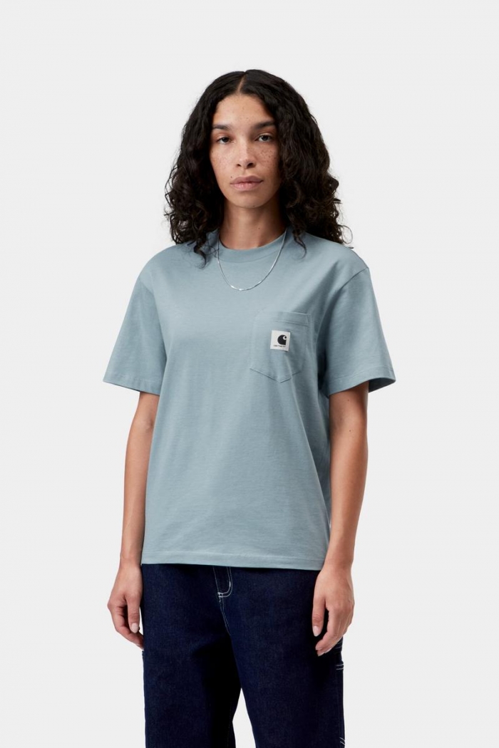 Carhartt S/S Pocket T-Shirt - Citadel