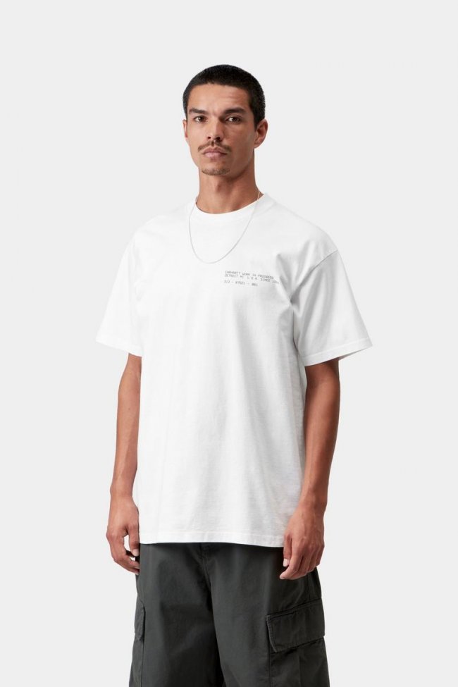 Carhartt S/S Feather Progress T-Shirt - White