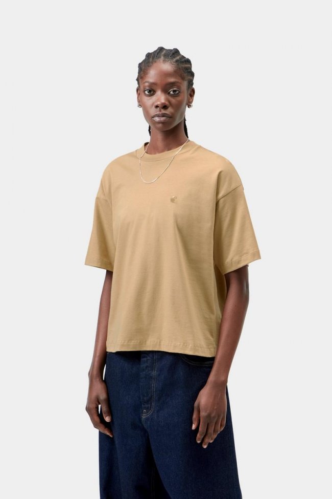Carhartt S/S Chester T-Shirt - Dusty H Brown