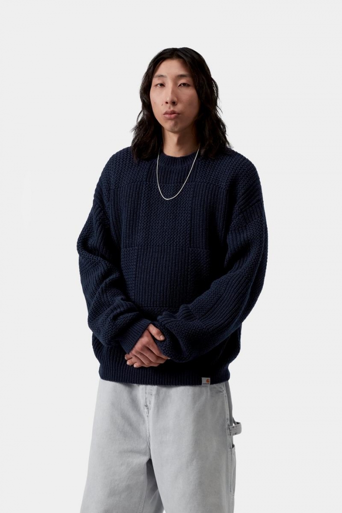 Carhartt Bishop Sweater - Dark Navy