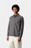 Carhartt L/S Lowis Shirt - Lowis Houndstooth, Grey Heather Carhartt L/S Lowis Shirt - Lowis Houndstooth, Grey Heather