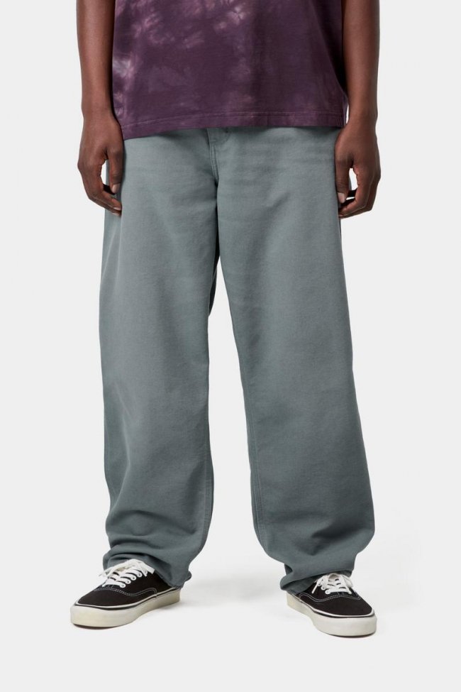 Carhartt Single Knee Pant - Cozy Blue, Stone canvas