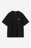 Carhartt S/S WIP Label T-Shirt - Black