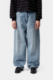 Carhartt Brandon Single Knee Pant - Blue, Burst washed Carhartt Brandon Single Knee Pant - Blue, Burst washed