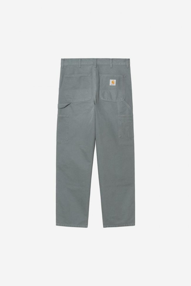 Carhartt Double Knee Pant - Cozy Blue, Stone canvas Carhartt Double Knee Pant - Cozy Blue, Stone canvas