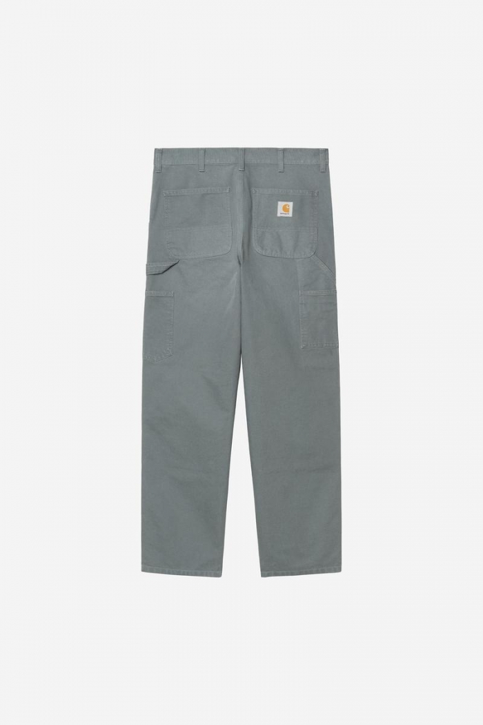 Carhartt Double Knee Pant - Cozy Blue, Stone canvas
