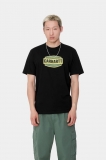 Carhartt S/S Press Script T-Shirt - Black