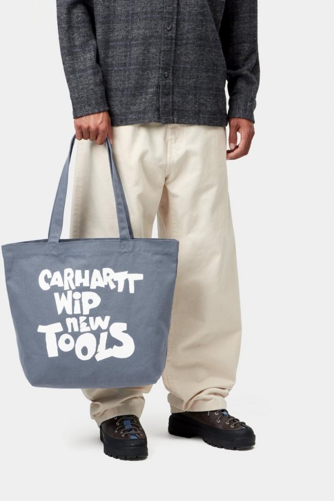 Carhartt Canvas Graphic Tote - Cutout, Print Icesheet