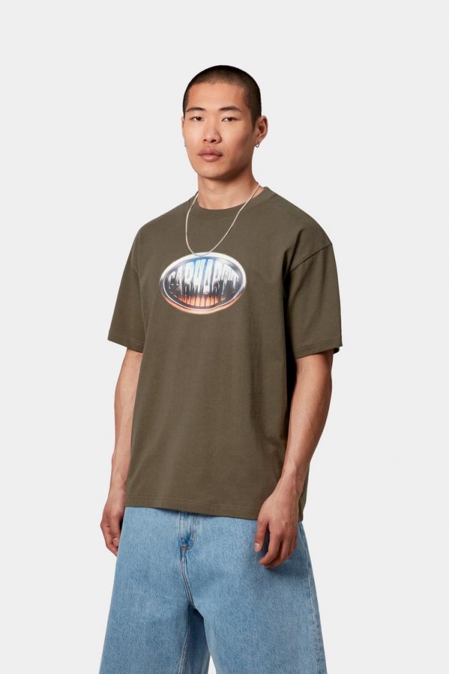 Carhartt S/S Big Time T-Shirt - Cypress