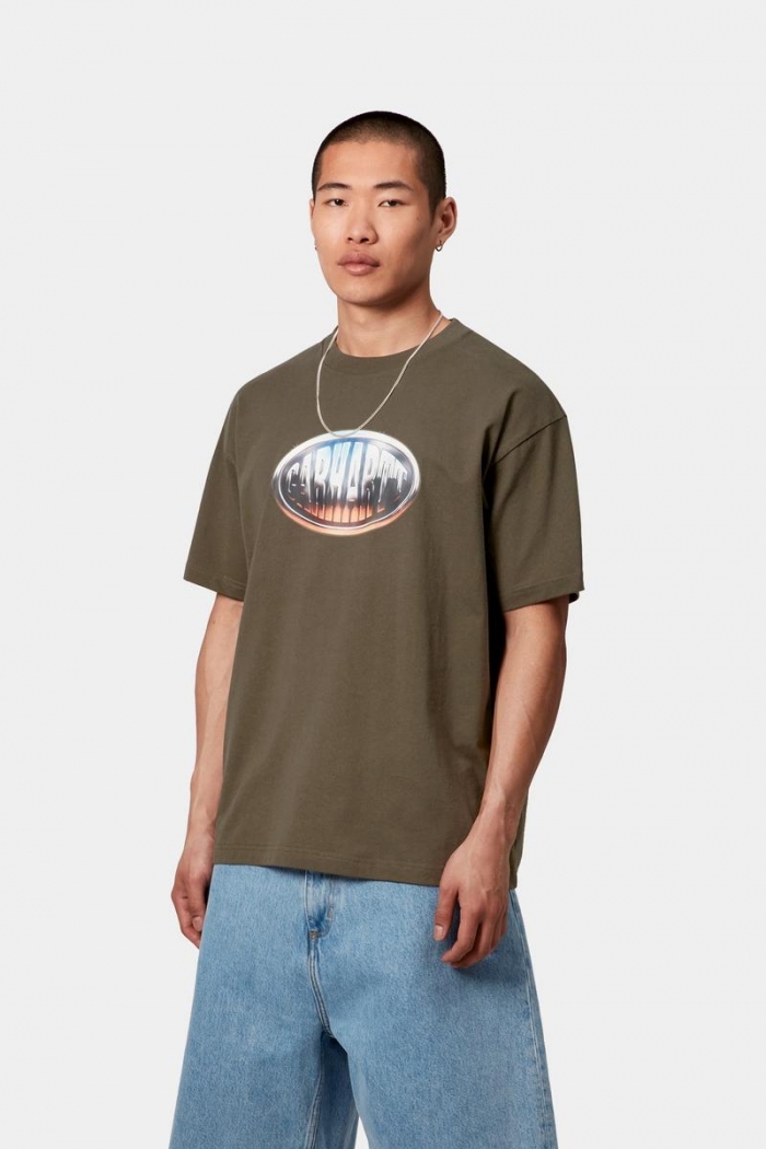 Carhartt S/S Big Time T-Shirt - Cypress