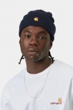 Carhartt Chase Beanie - Dark Navy / Gold