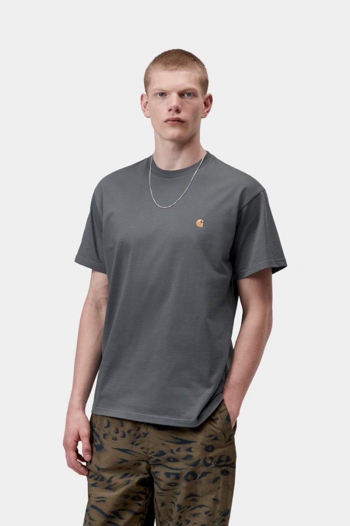 Carhartt S/S Chase T-Shirt - Styx / Gold