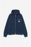 sacai x Carhartt WIP Cotton Jersey Hoodie - Sacai Blue sacai x Carhartt WIP Cotton Jersey Hoodie - Sacai Blue