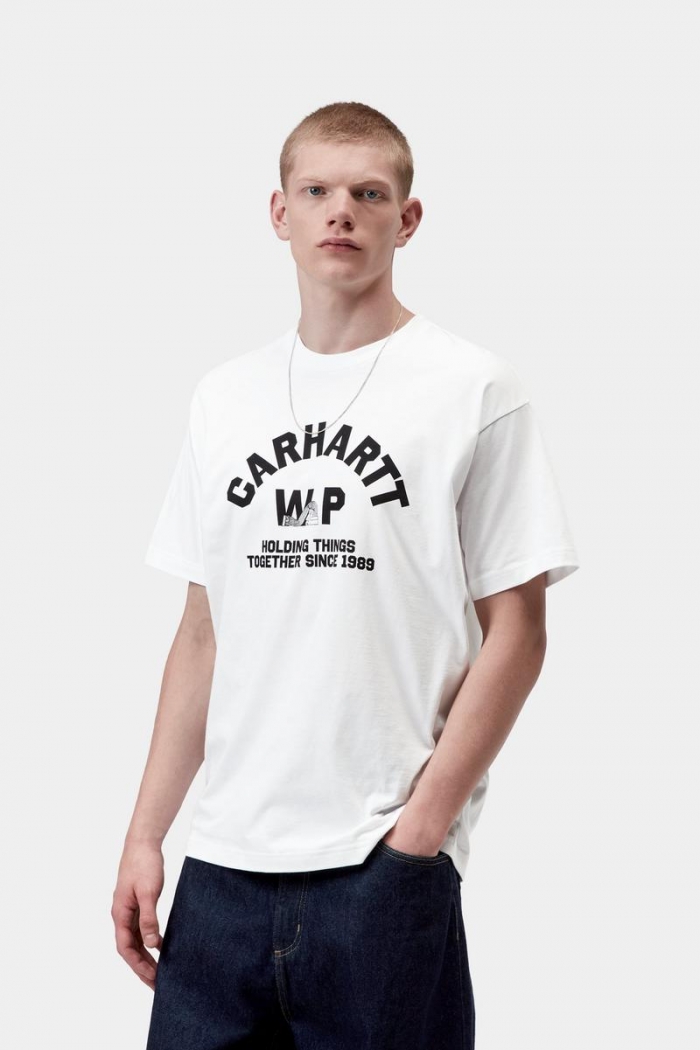 Carhartt S/S Column T-Shirt - White