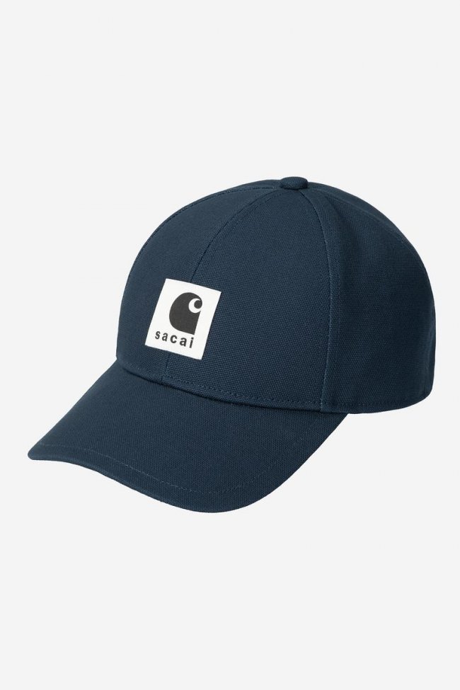Carhartt sacai x Carhartt WIP Duck Cap - Sacai Blue Carhartt sacai x Carhartt WIP Duck Cap - Sacai Blue