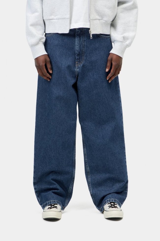 Carhartt Brandon Pant - Blue, Stone washed