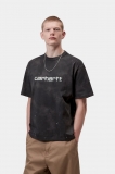 Carhartt S/S Painter T-Shirt - Black, Destroy wash, splatter