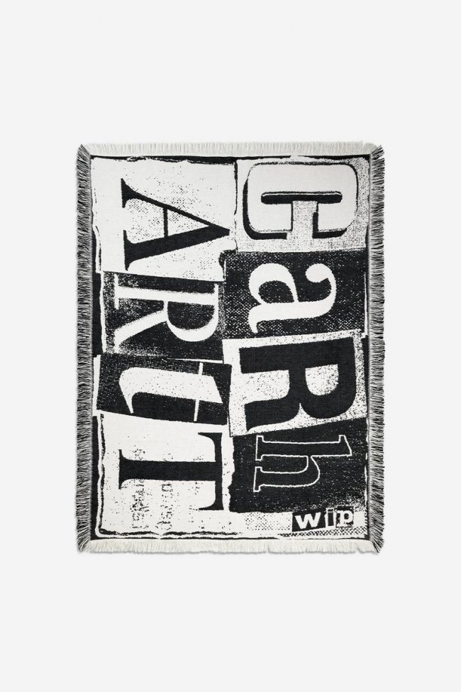 Carhartt Letterpress Blanket - Black / Wax