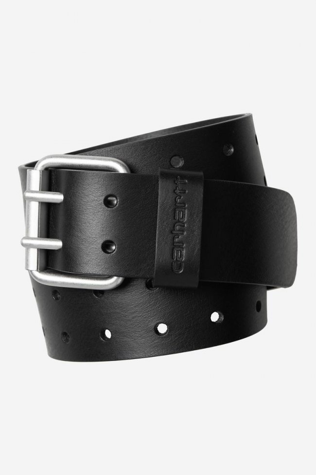 Carhartt Double Script Belt - Black / Silver