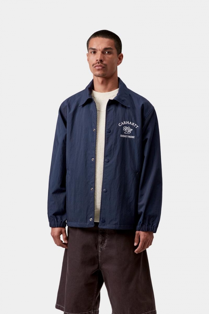 Carhartt Eightynine Coach Jacket - Jupiter / White