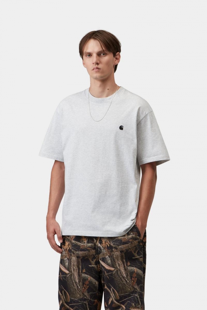 Carhartt S/S Madison T-Shirt - Ash Heather / Black