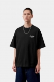 Carhartt S/S Signature Script T-Shirt - Black / White Carhartt S/S Signature Script T-Shirt - Black / White