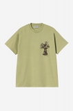 Carhartt S/S Forma T-Shirt - Gentle Green, Heavy stone wash