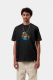 Carhartt S/S Slingshot T-Shirt - Black, Heavy enzyme wash Carhartt S/S Slingshot T-Shirt - Black, Heavy enzyme wash