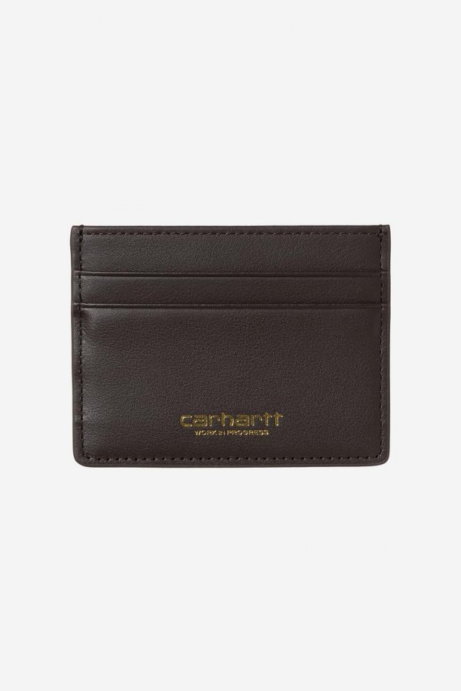 Carhartt Vegas Cardholder - Tobacco / Gold