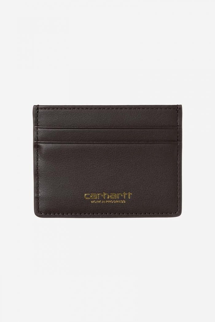 Carhartt Vegas Cardholder - Tobacco / Gold