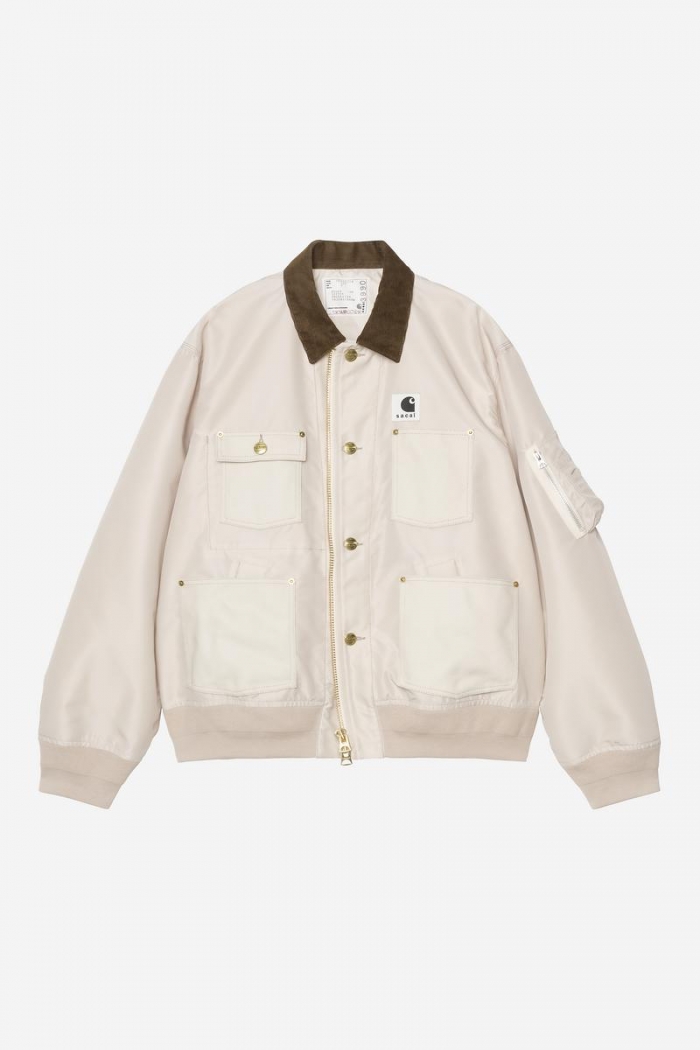 Carhartt sacai x Carhartt WIP Nylon Twill Duck Blouson - Sacai Ivory